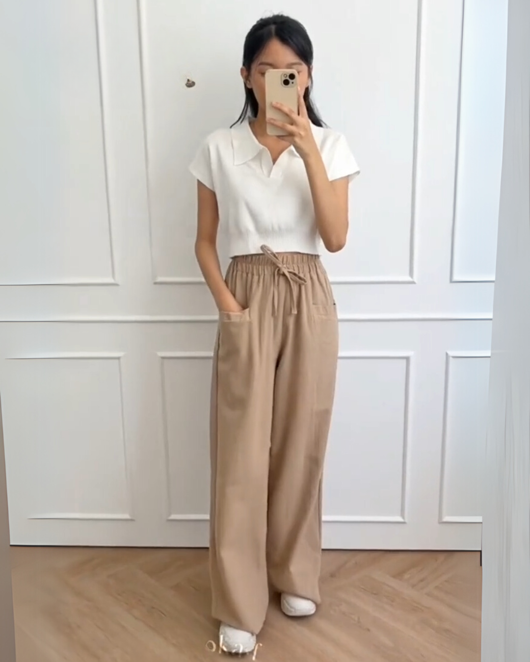 Ceryn's Pure Linen Ease Trousers - Light Brown