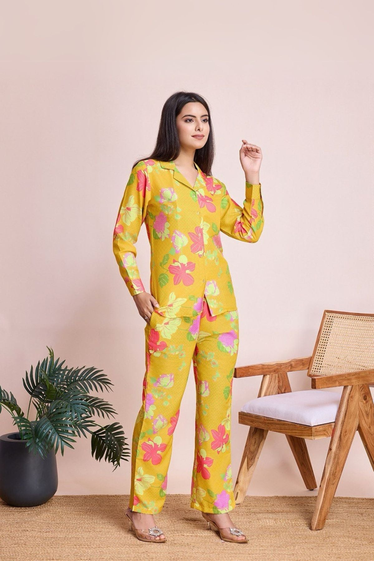 Kiara Citrus Bloom Coord-set