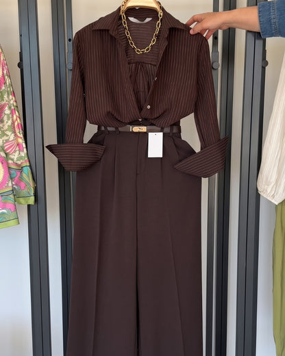 Kia - Premium High Waist Wide Leg Trouser