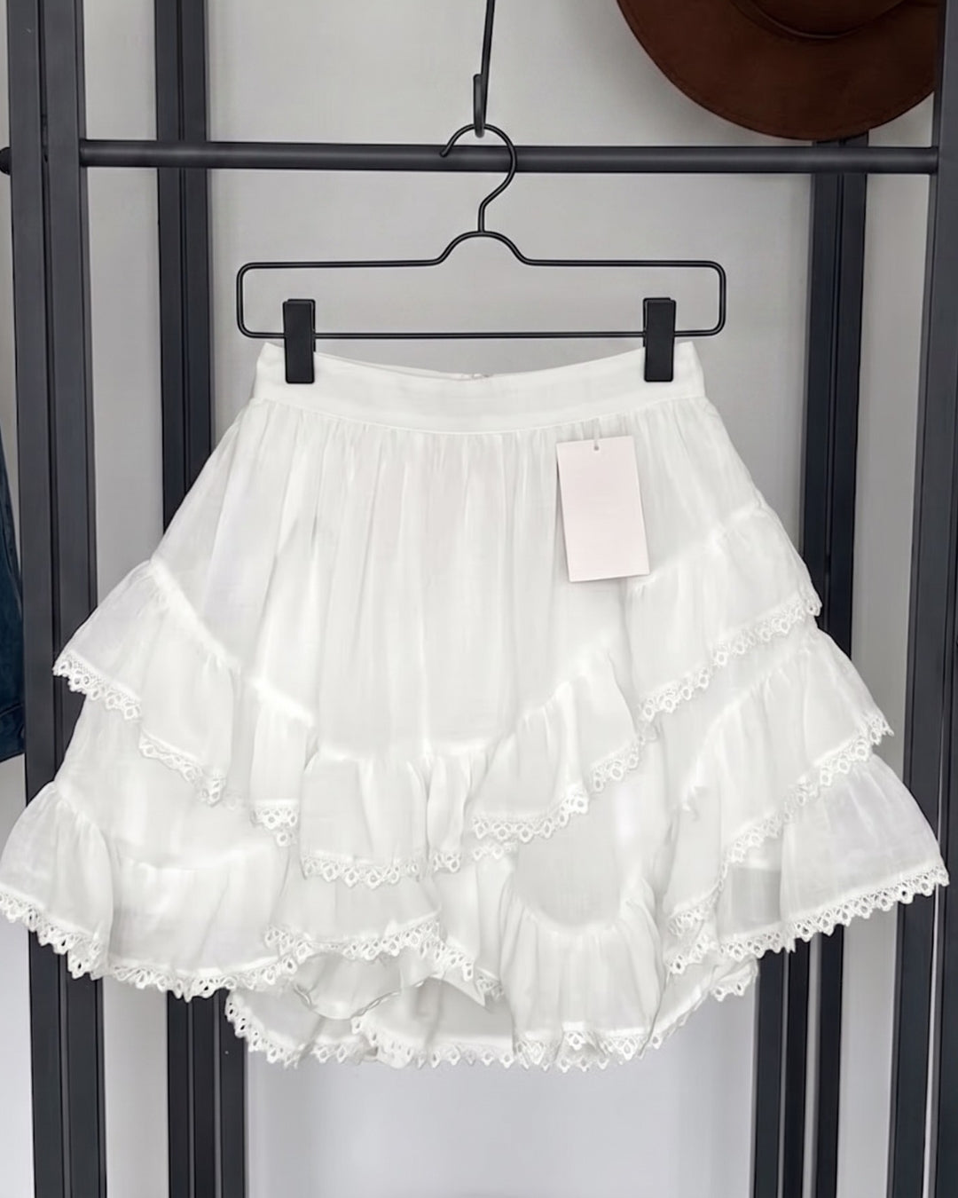 Mirina - Dreamy White Lace Resort Wear Co-Ord Set