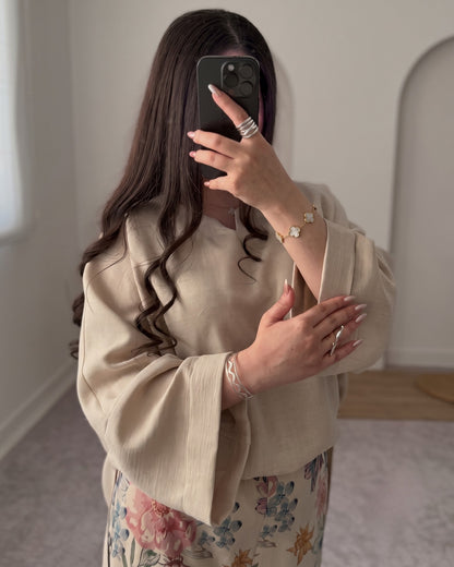 Calina - Luxury Floral Wide Leg Co-Ord Set