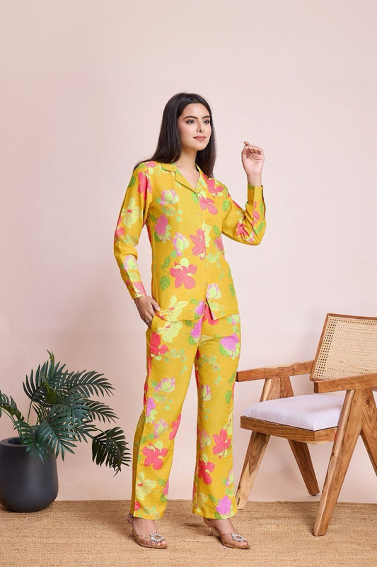 Kiara Citrus Bloom Coord-set