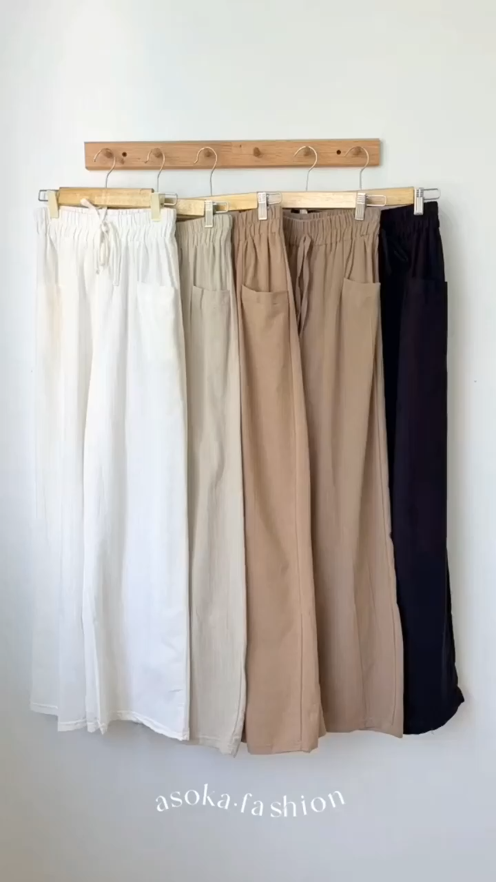 Ceryn's Pure Linen Ease Trousers - Black